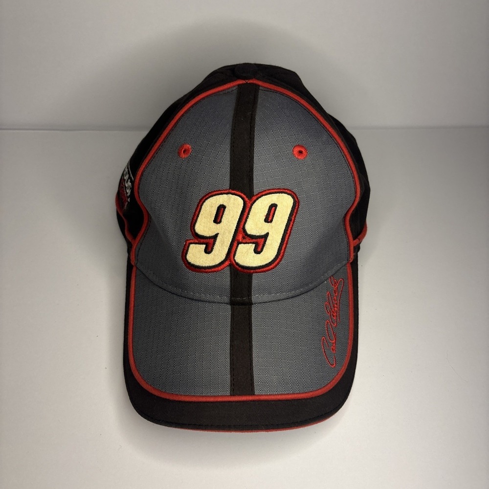 Carl Edwards Roush Racing Office Depot Adjustable Hat Cap Excellent - Picture 2 of 6